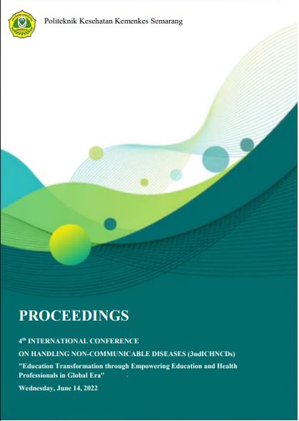 PROCEEDINGS 4th INTERNATIONAL CONFERENCE ON HANDLING NON-COMMUNICABLE DISEASES (3ndICHNCDs) 